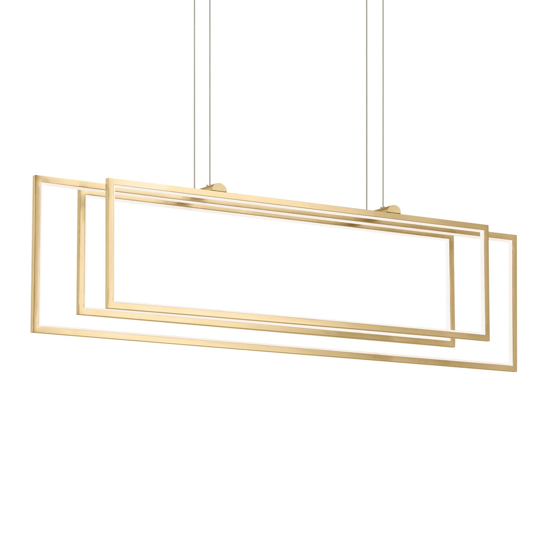 Kichler Canada - 84331CG - LED Linear Chandelier - Jestin - Champagne Gold