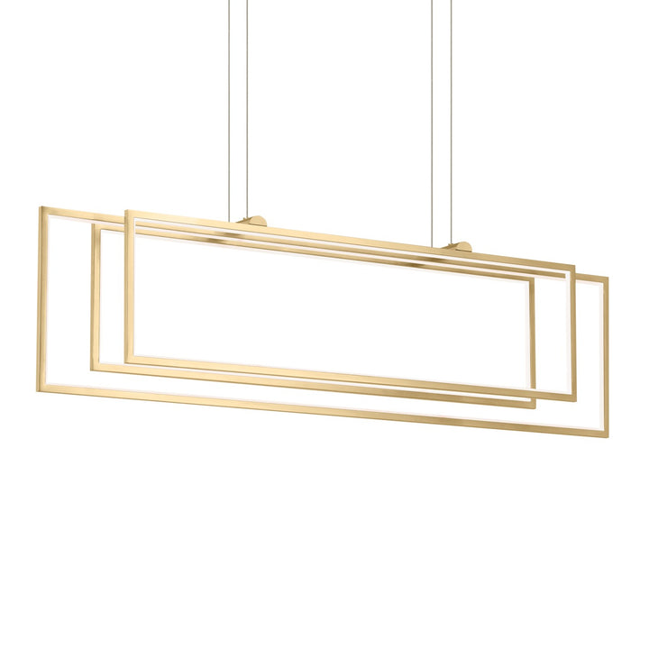 Kichler Canada - 84331CG - LED Linear Chandelier - Jestin - Champagne Gold
