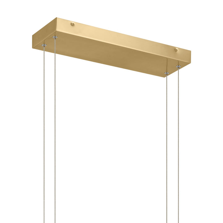 Kichler Canada - 84331CG - LED Linear Chandelier - Jestin - Champagne Gold