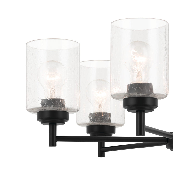 Kichler Canada - 52616BK - Six Light Chandelier - Winslow - Black