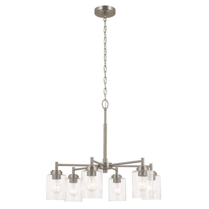 Kichler Canada - 52616NI - Six Light Chandelier - Winslow - Brushed Nickel