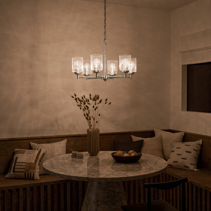 Kichler Canada - 52616NI - Six Light Chandelier - Winslow - Brushed Nickel