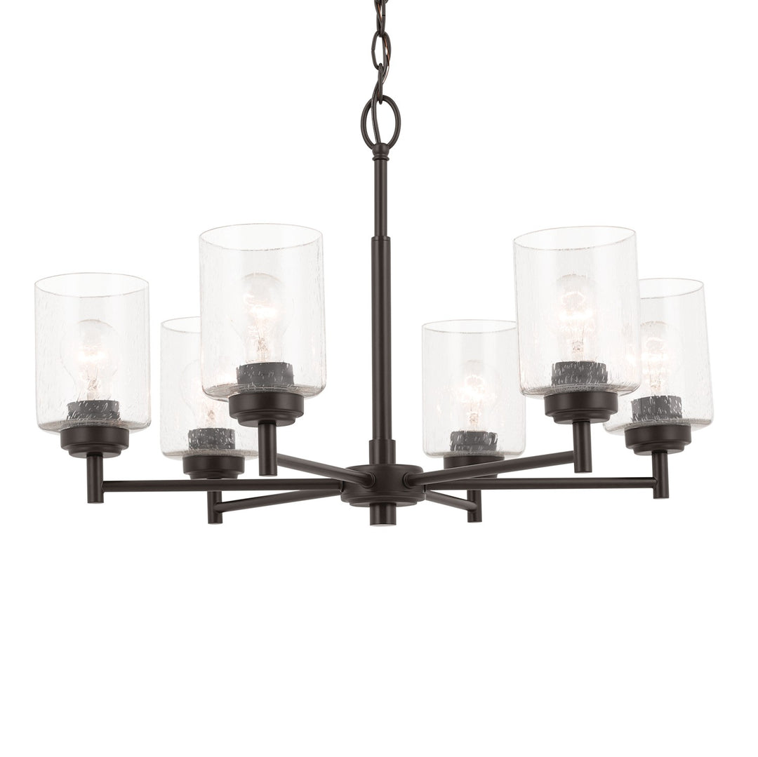 Kichler Canada - 52616OZ - Six Light Chandelier - Winslow - Bronze