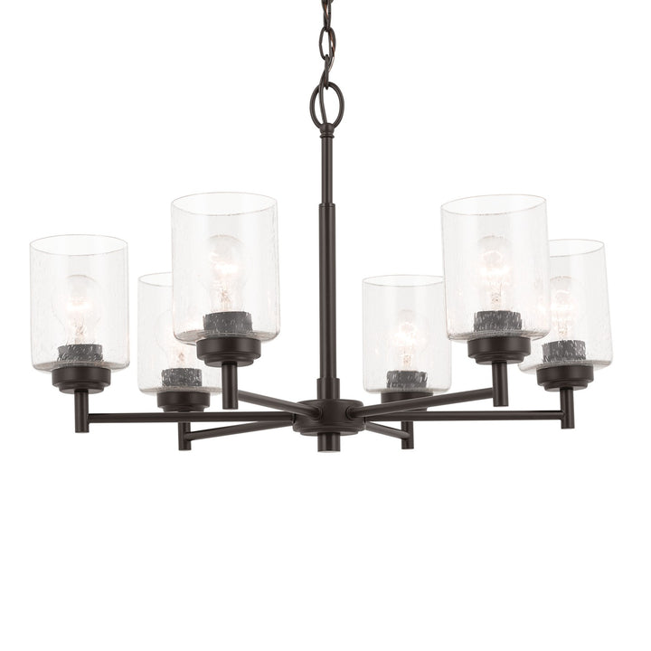 Kichler Canada - 52616OZ - Six Light Chandelier - Winslow - Bronze