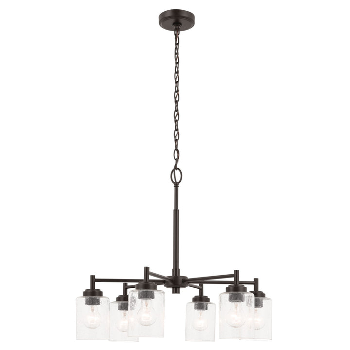 Kichler Canada - 52616OZ - Six Light Chandelier - Winslow - Bronze