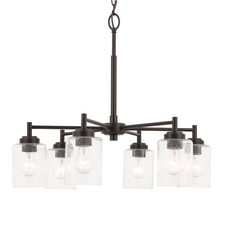 Kichler Canada - 52616OZ - Six Light Chandelier - Winslow - Bronze