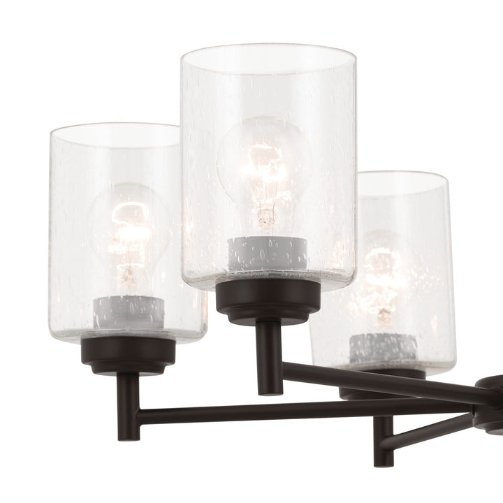 Kichler Canada - 52616OZ - Six Light Chandelier - Winslow - Bronze