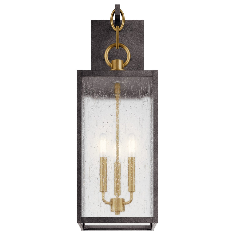 Kichler Canada - 59009WZC - Three Light Outdoor Wall Mount - Lahden - Weathered Zinc