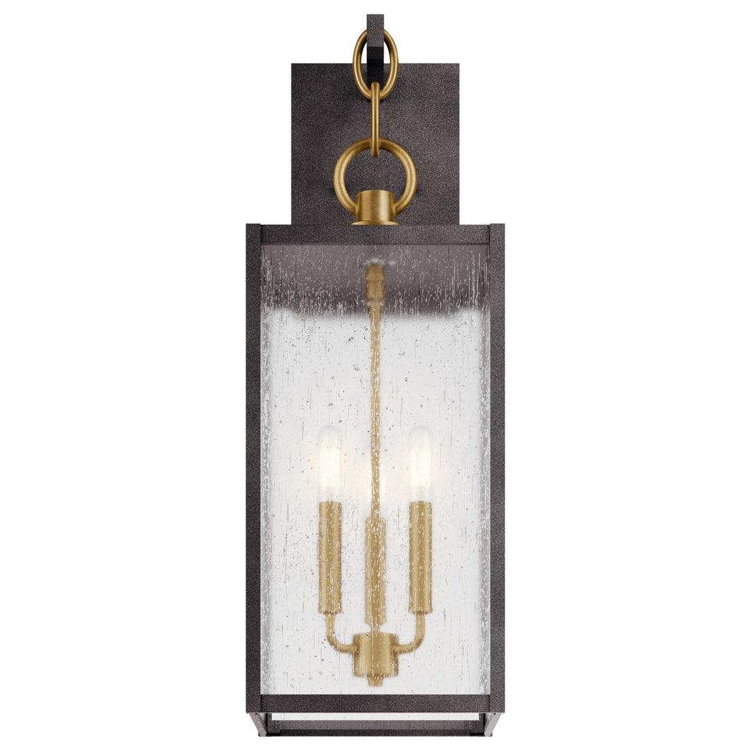 Kichler Canada - 59009WZC - Three Light Outdoor Wall Mount - Lahden - Weathered Zinc