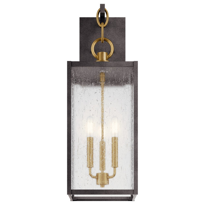 Kichler Canada - 59009WZC - Three Light Outdoor Wall Mount - Lahden - Weathered Zinc