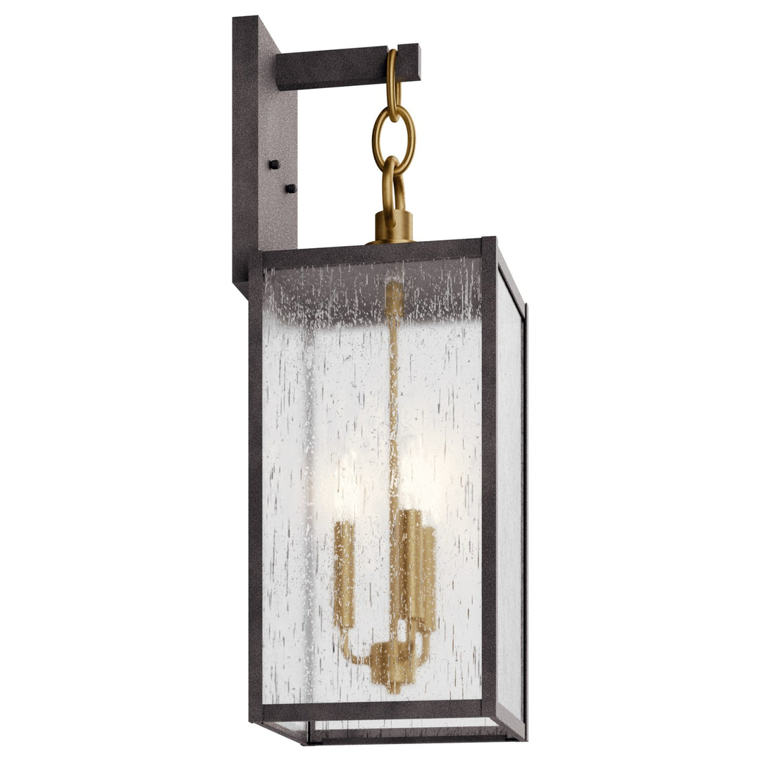 Kichler Canada - 59009WZC - Three Light Outdoor Wall Mount - Lahden - Weathered Zinc