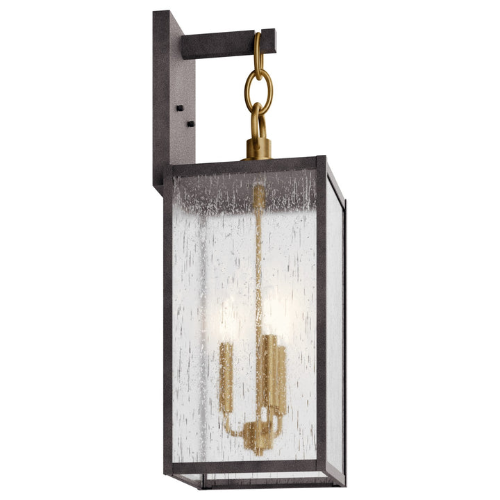 Kichler Canada - 59009WZC - Three Light Outdoor Wall Mount - Lahden - Weathered Zinc
