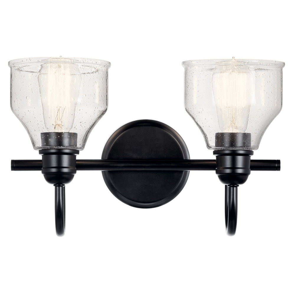 Kichler Canada - 45972BK - Two Light Bath - Avery - Black