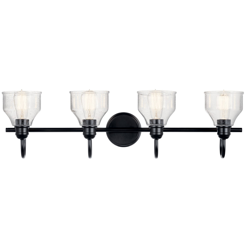 Kichler Canada - 45974BK - Four Light Bath - Avery - Black