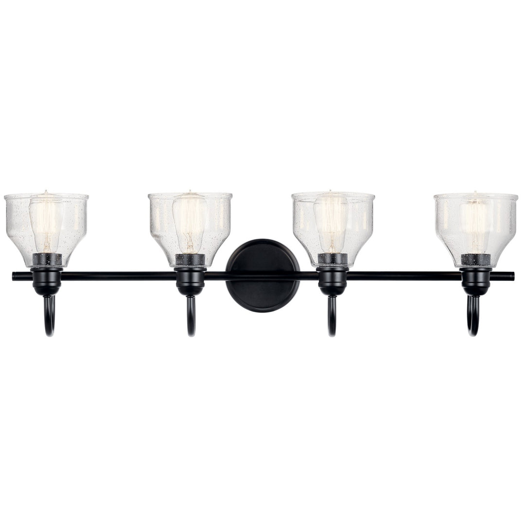 Kichler Canada - 45974BK - Four Light Bath - Avery - Black