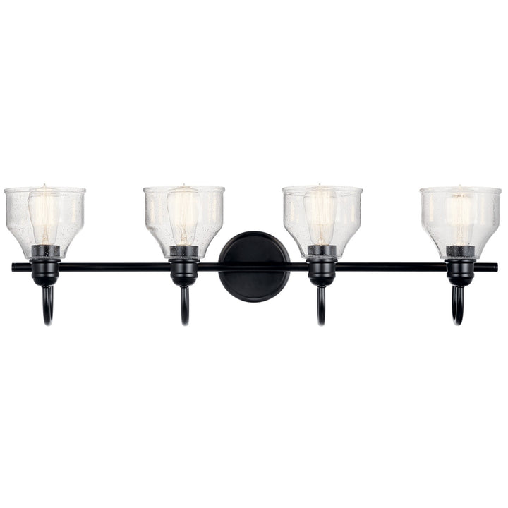 Kichler Canada - 45974BK - Four Light Bath - Avery - Black