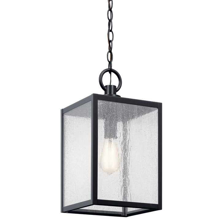Kichler Canada - 59008BKT - One Light Outdoor Pendant / Semi Flush - Lahden - Black Textured