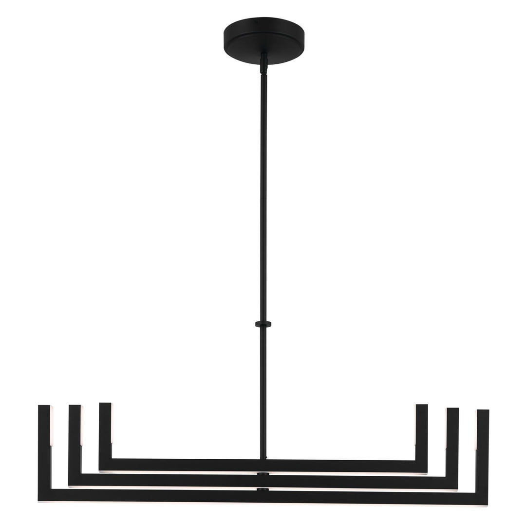 Kichler Canada - 84328MBK - LED Chandelier - Priam - Matte Black