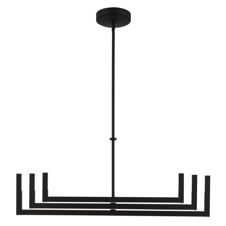 Kichler Canada - 84328MBK - LED Chandelier - Priam - Matte Black