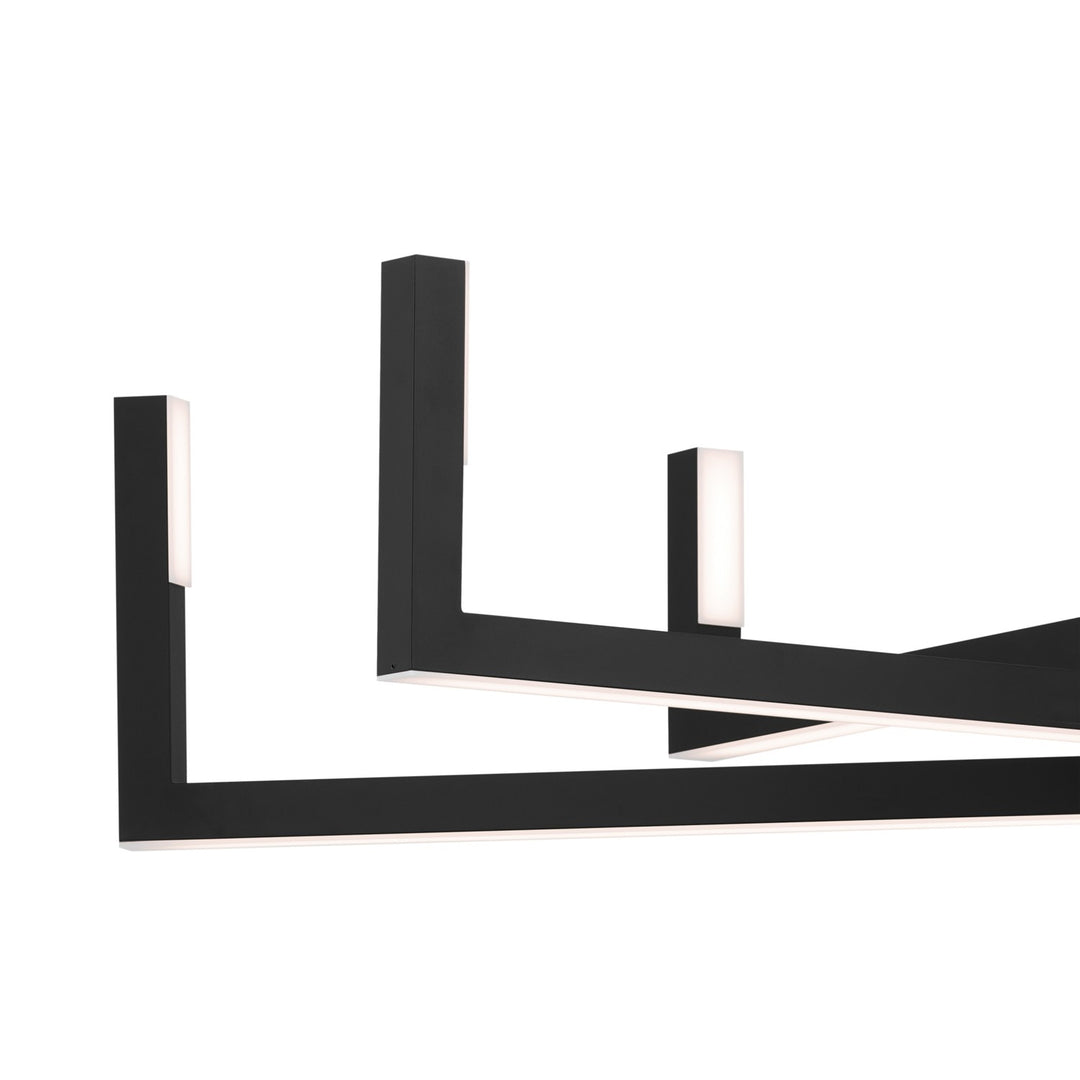 Kichler Canada - 84328MBK - LED Chandelier - Priam - Matte Black
