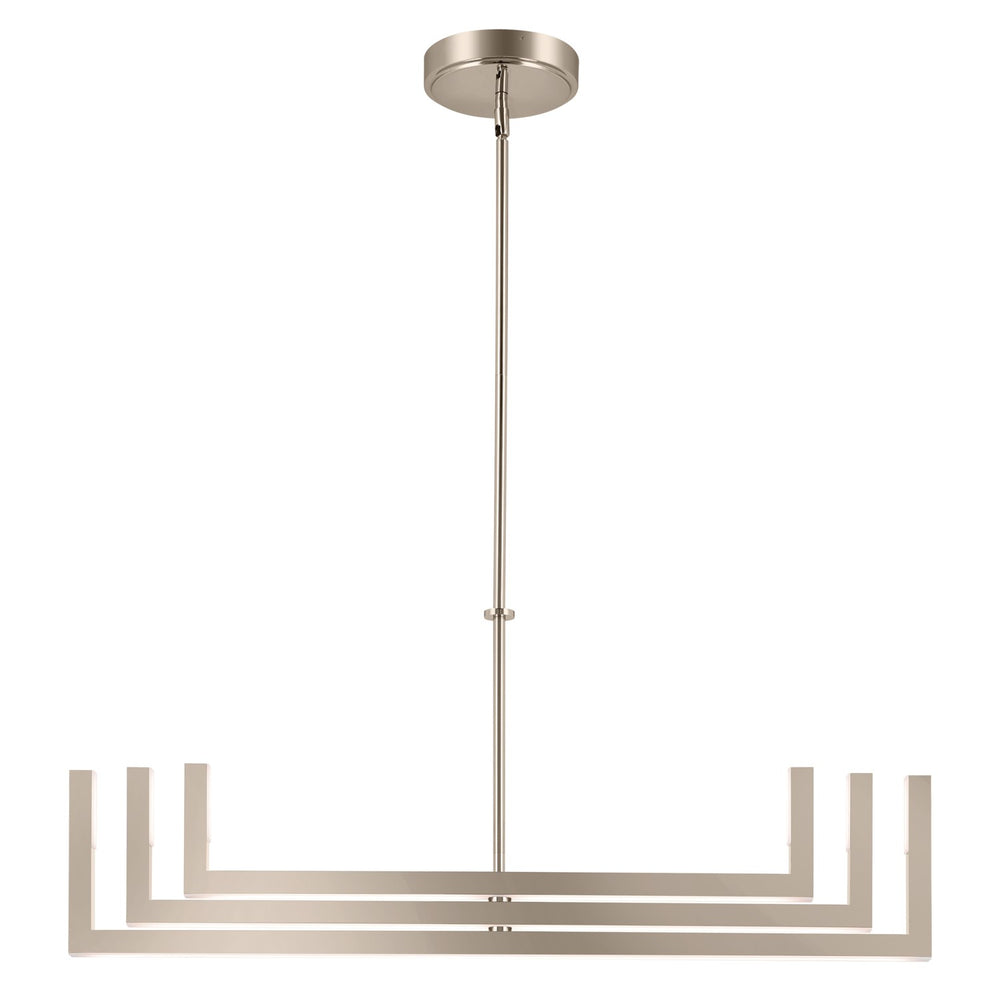 Kichler Canada - 84328PN - LED Chandelier - Priam - Polished Nickel