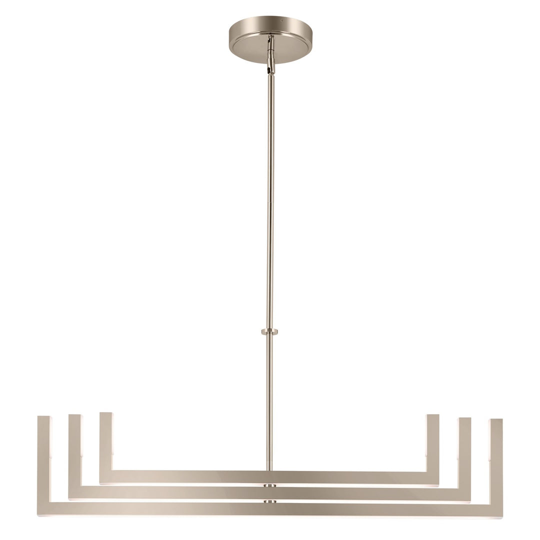 Kichler Canada - 84328PN - LED Chandelier - Priam - Polished Nickel
