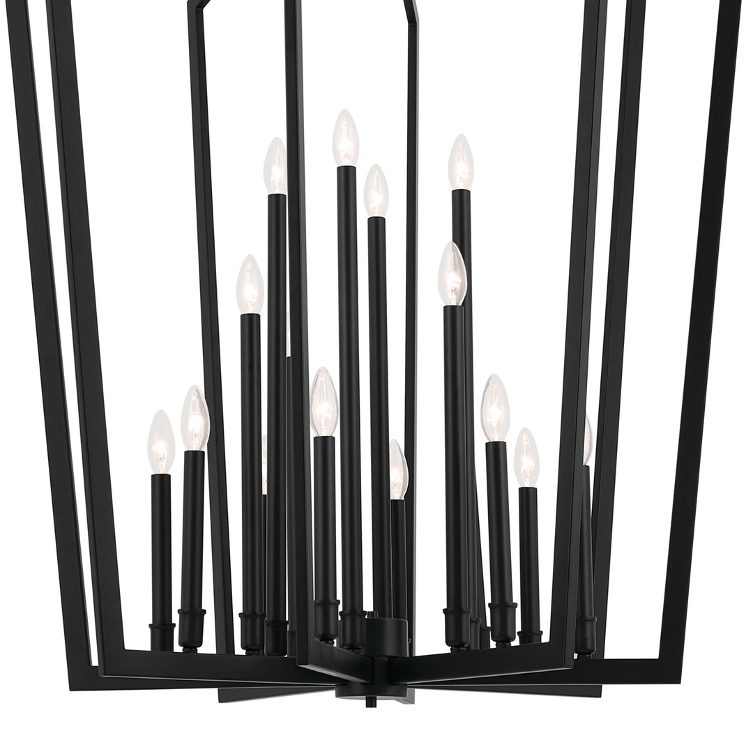 Kichler Canada - 43499BK - 16 Light Foyer Pendant - Abbotswell - Black