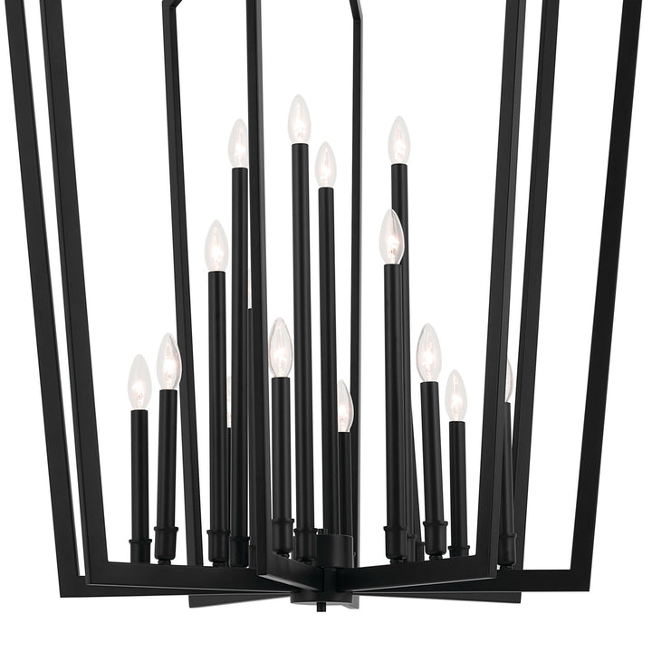 Kichler Canada - 43499BK - 16 Light Foyer Pendant - Abbotswell - Black