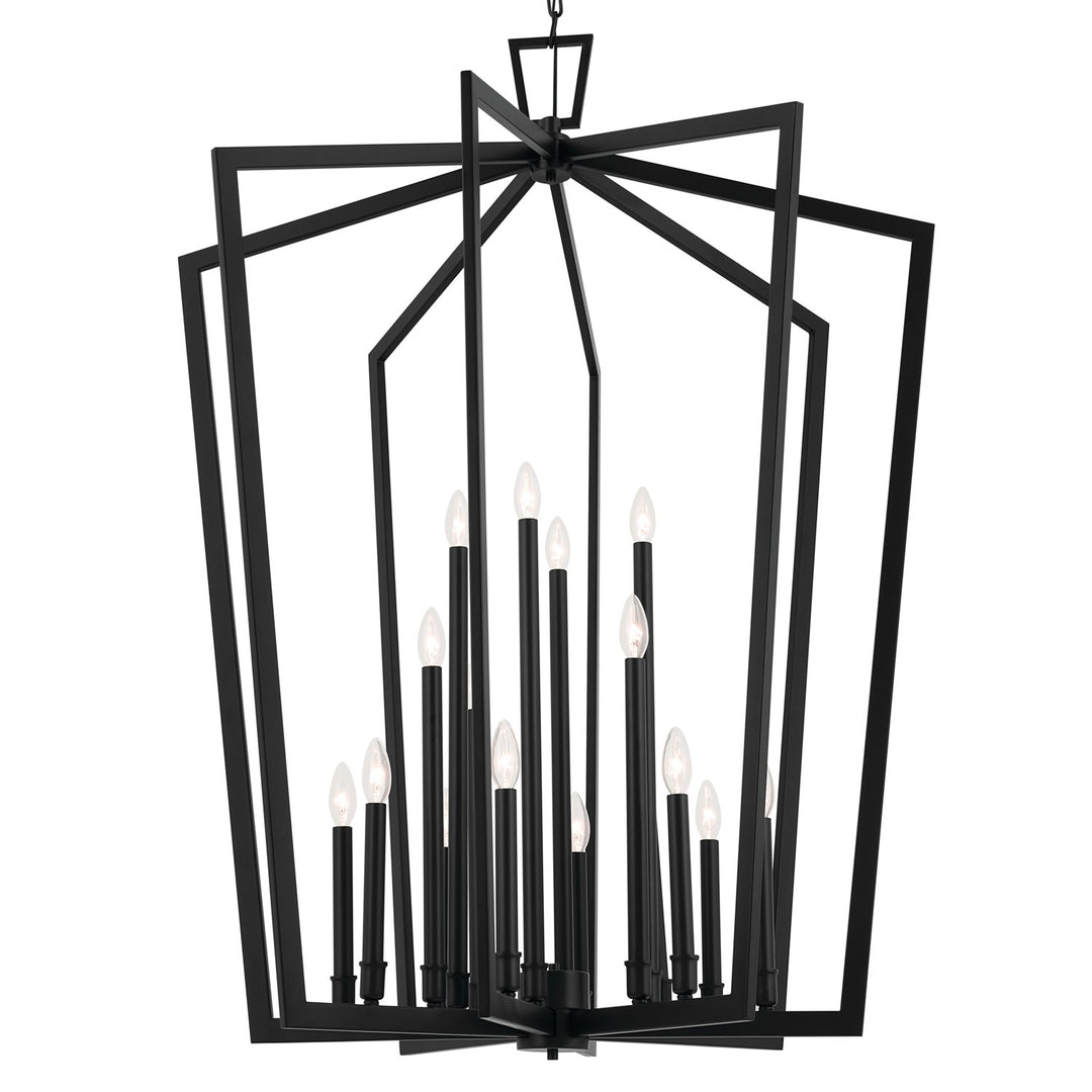 Kichler Canada - 43499BK - 16 Light Foyer Pendant - Abbotswell - Black