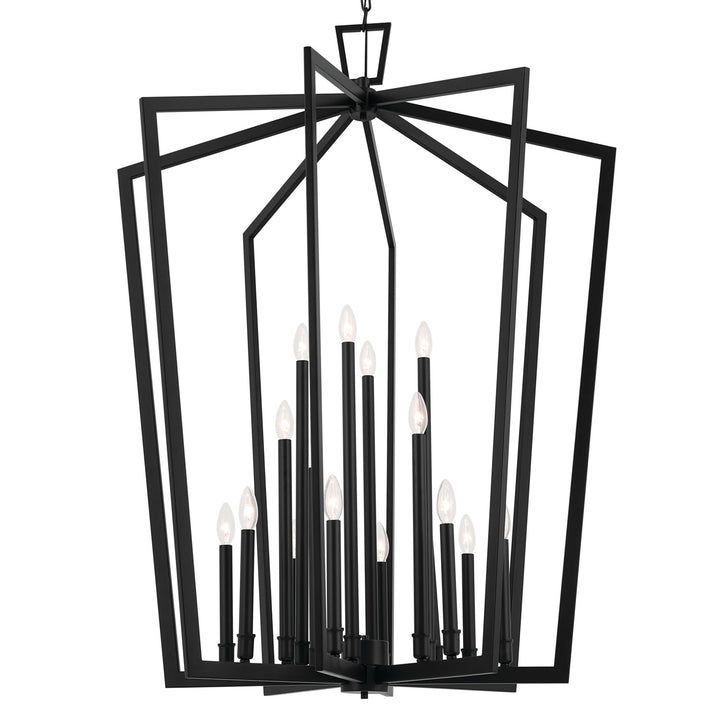 Kichler Canada - 43499BK - 16 Light Foyer Pendant - Abbotswell - Black