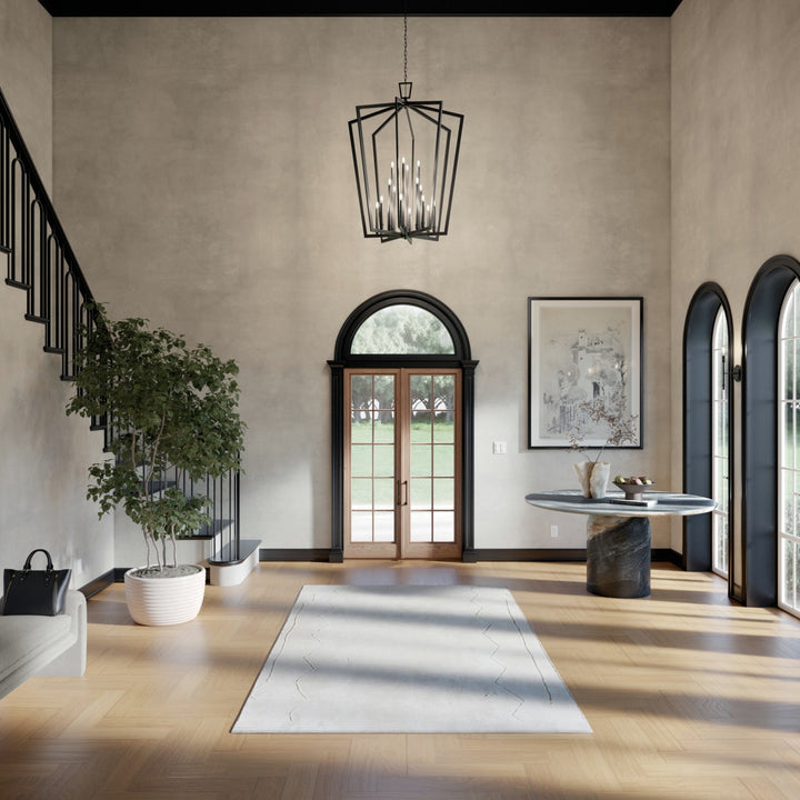 Kichler Canada - 43499BK - 16 Light Foyer Pendant - Abbotswell - Black