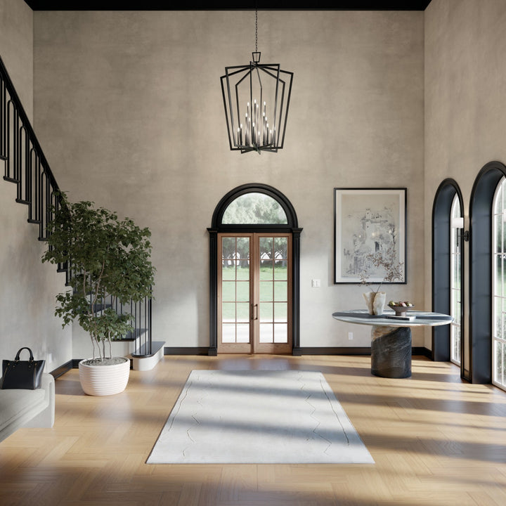 Kichler Canada - 43499BK - 16 Light Foyer Pendant - Abbotswell - Black