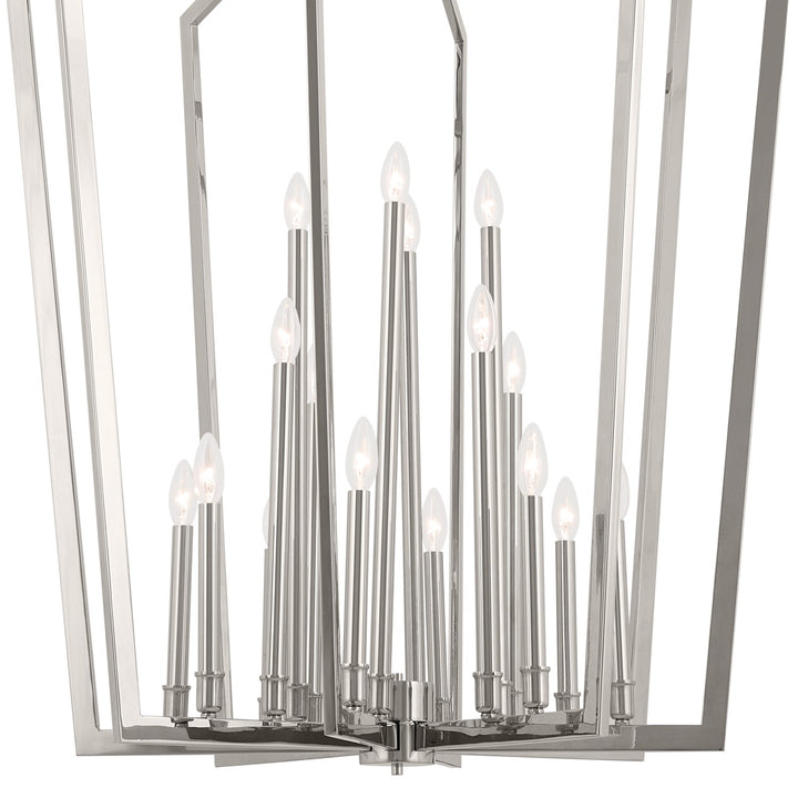 Kichler Canada - 43499PN - 16 Light Foyer Pendant - Abbotswell - Polished Nickel