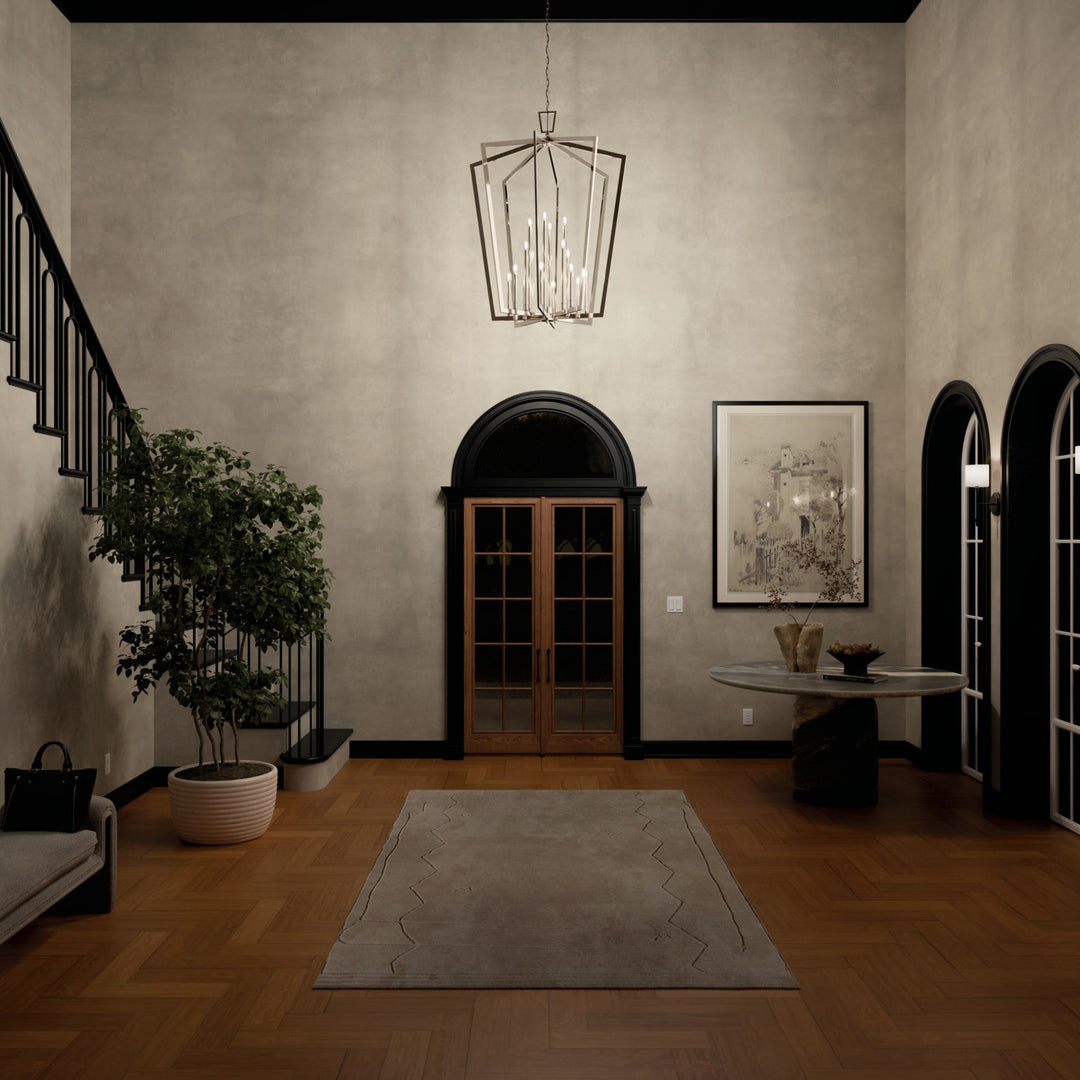 Kichler Canada - 43499PN - 16 Light Foyer Pendant - Abbotswell - Polished Nickel