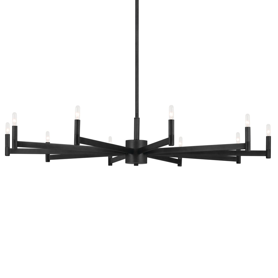 Kichler Canada - 52613BK - Ten Light Chandelier - Erzo - Black
