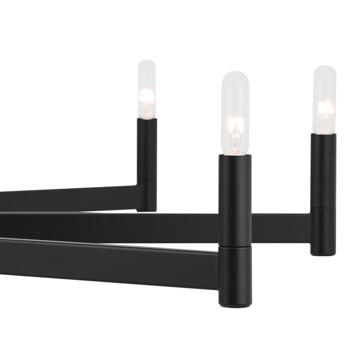 Kichler Canada - 52613BK - Ten Light Chandelier - Erzo - Black