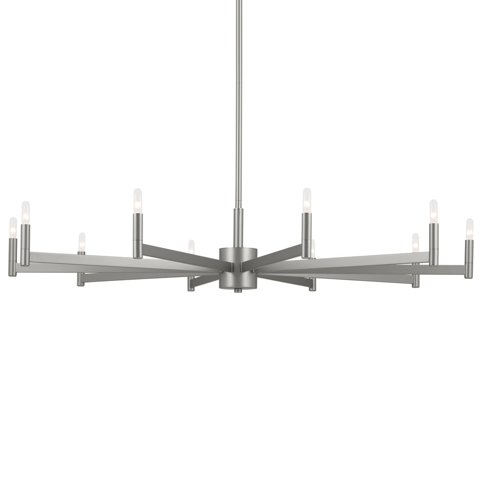Kichler Canada - 52613SN - Ten Light Chandelier - Erzo - Satin Nickel