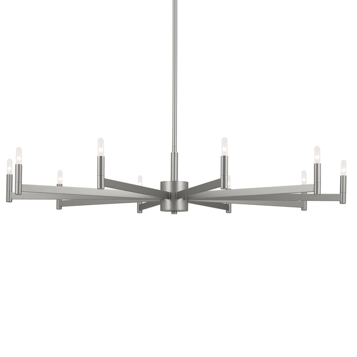 Kichler Canada - 52613SN - Ten Light Chandelier - Erzo - Satin Nickel
