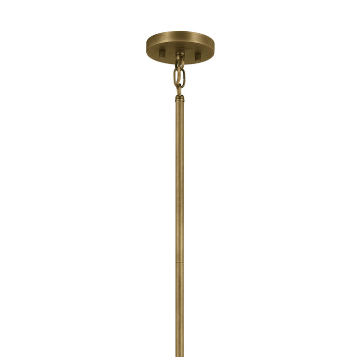 Kichler Canada - 52613NBR - Ten Light Chandelier - Erzo - Natural Brass