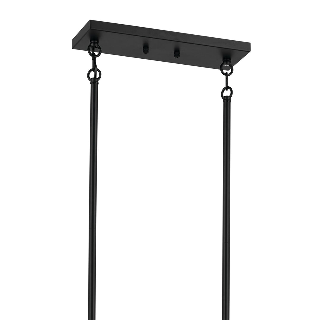 Kichler Canada - 52614BK - Ten Light Linear Chandelier - Erzo - Black