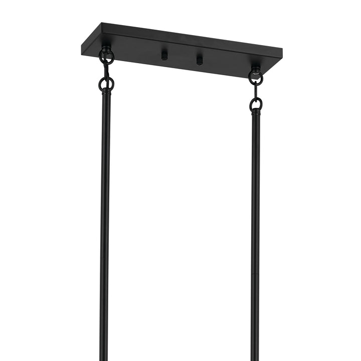 Kichler Canada - 52614BK - Ten Light Linear Chandelier - Erzo - Black