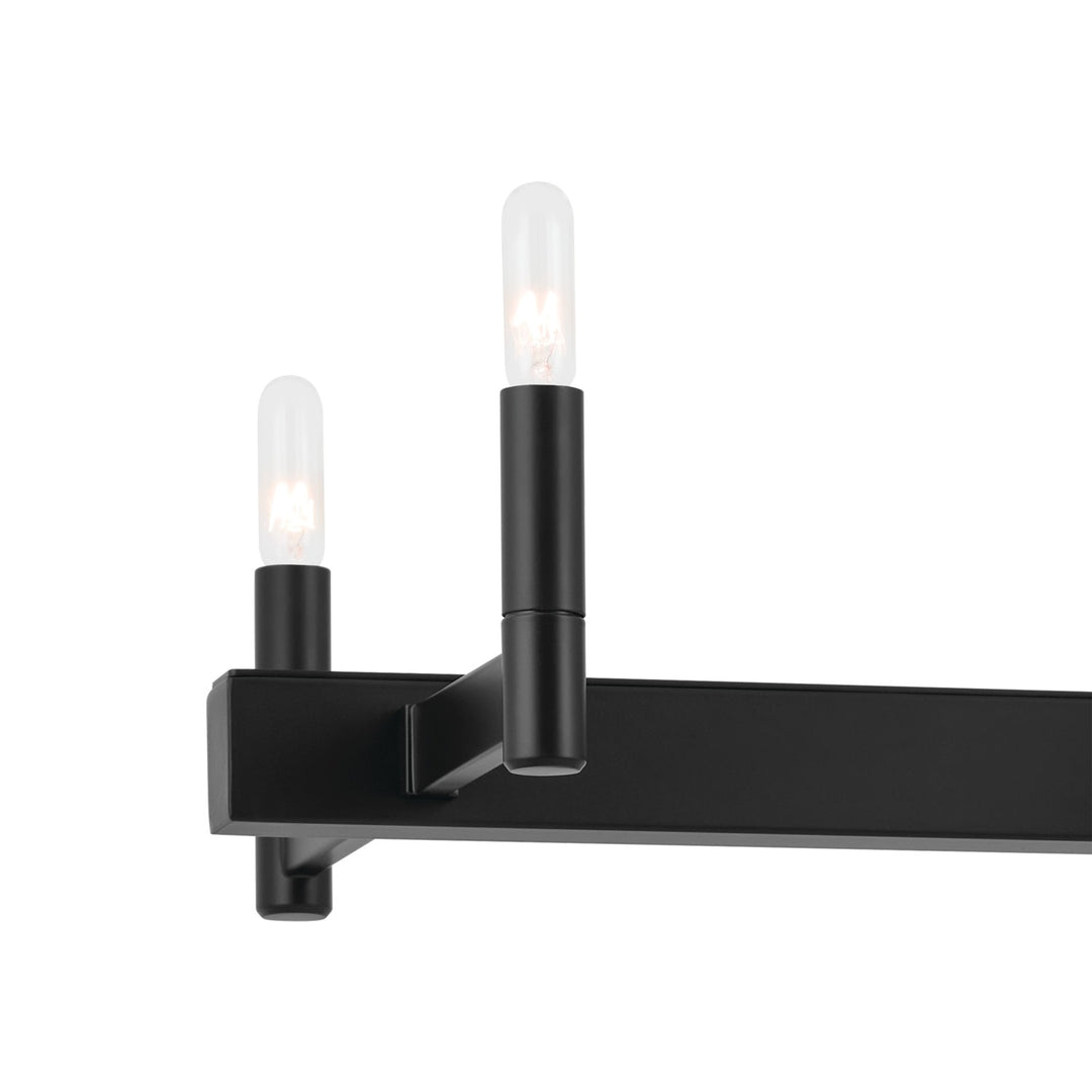 Kichler Canada - 52614BK - Ten Light Linear Chandelier - Erzo - Black