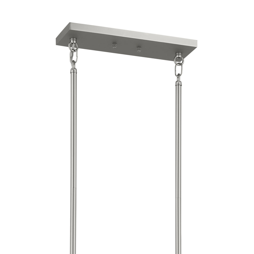 Kichler Canada - 52614SN - Ten Light Linear Chandelier - Erzo - Satin Nickel