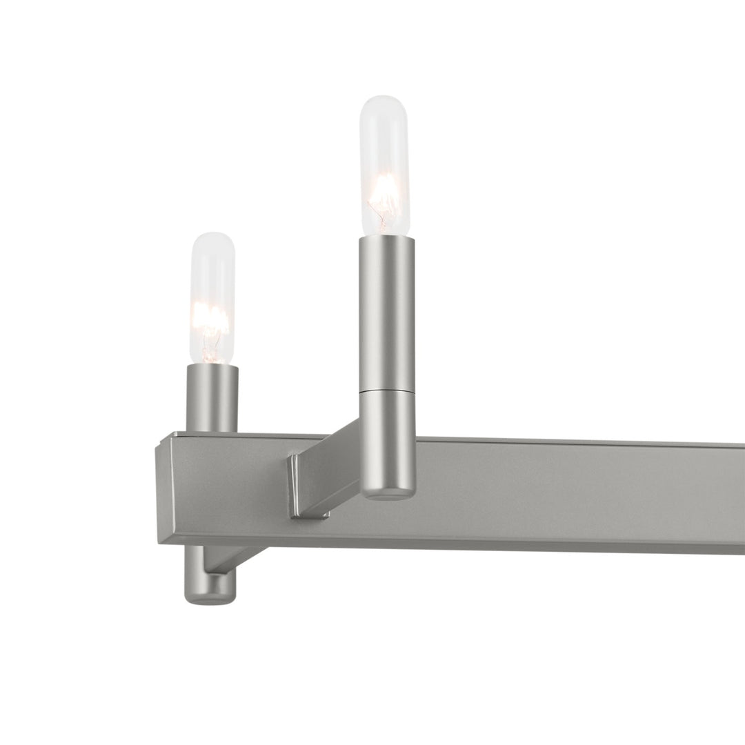 Kichler Canada - 52614SN - Ten Light Linear Chandelier - Erzo - Satin Nickel