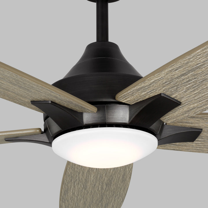 Generation Lighting Canada - 5LWDSM60AGPD - 60" Ceiling Fan - Lowden - Aged Pewter