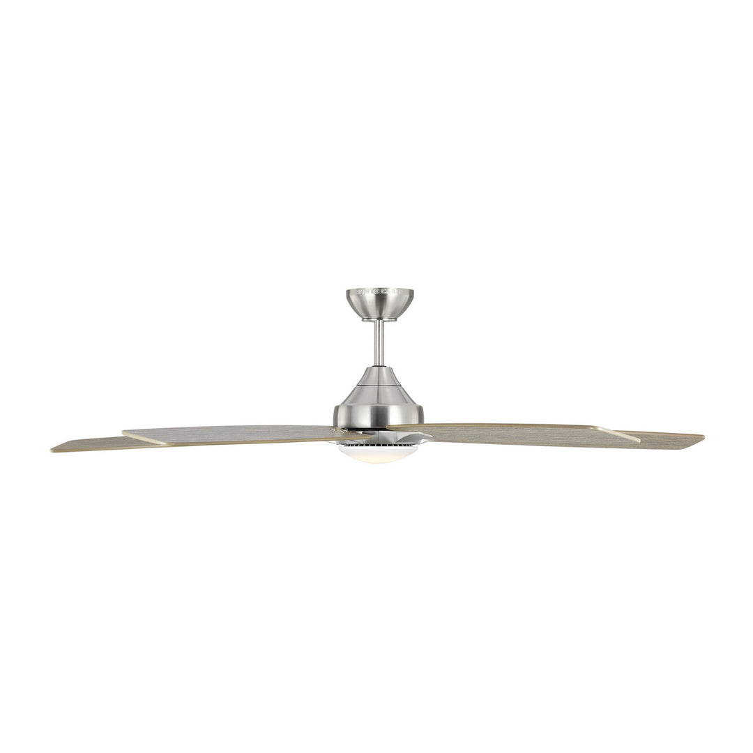 Generation Lighting Canada - 5LWDSM60BSLGD - 60" Ceiling Fan - Lowden - Brushed Steel