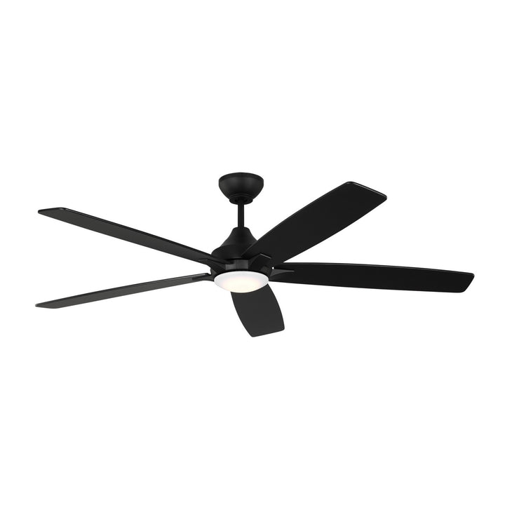 Generation Lighting Canada - 5LWDSM60MBKD - 60" Ceiling Fan - Lowden - Midnight Black