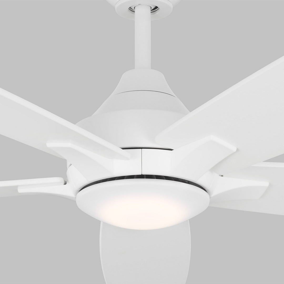 Generation Lighting Canada - 5LWDSM60RZWD - 60" Ceiling Fan - Lowden - Matte White