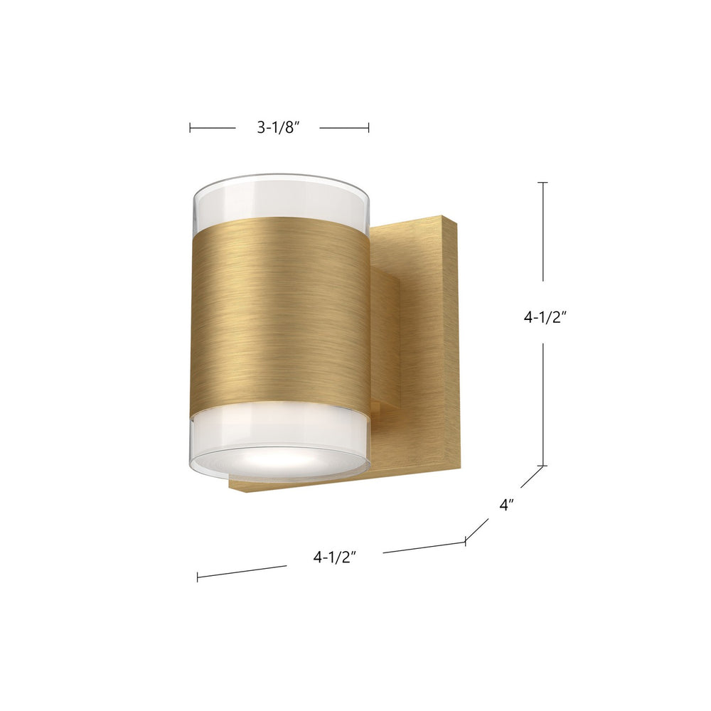 Kuzco Canada - 601431BG-LED - LED Wall Sconce - Norfolk - Brushed Gold