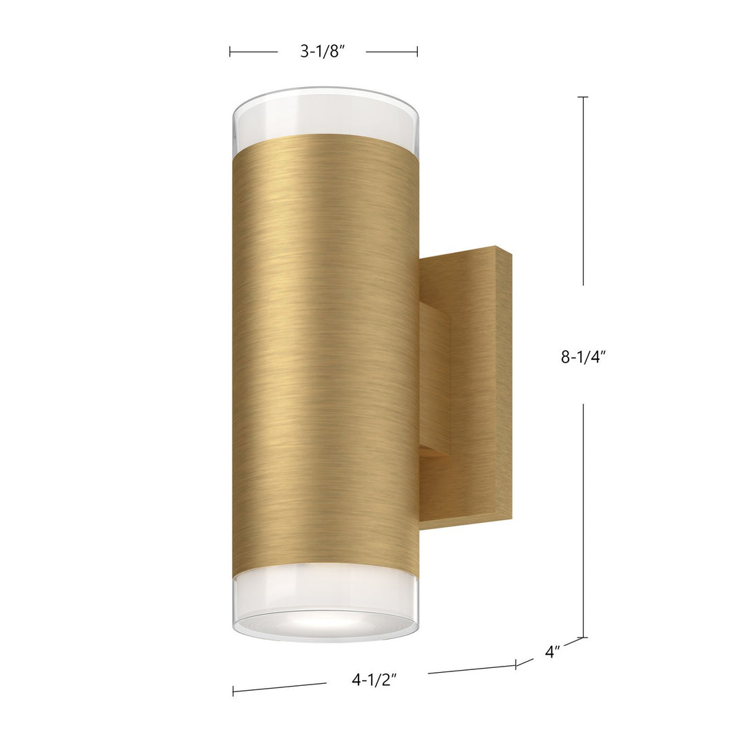 Kuzco Canada - 601432BG-LED - LED Wall Sconce - Norfolk - Brushed Gold